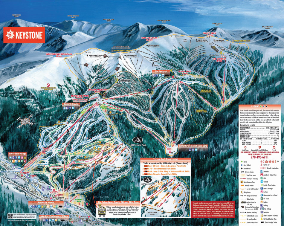 Vail Trail Map