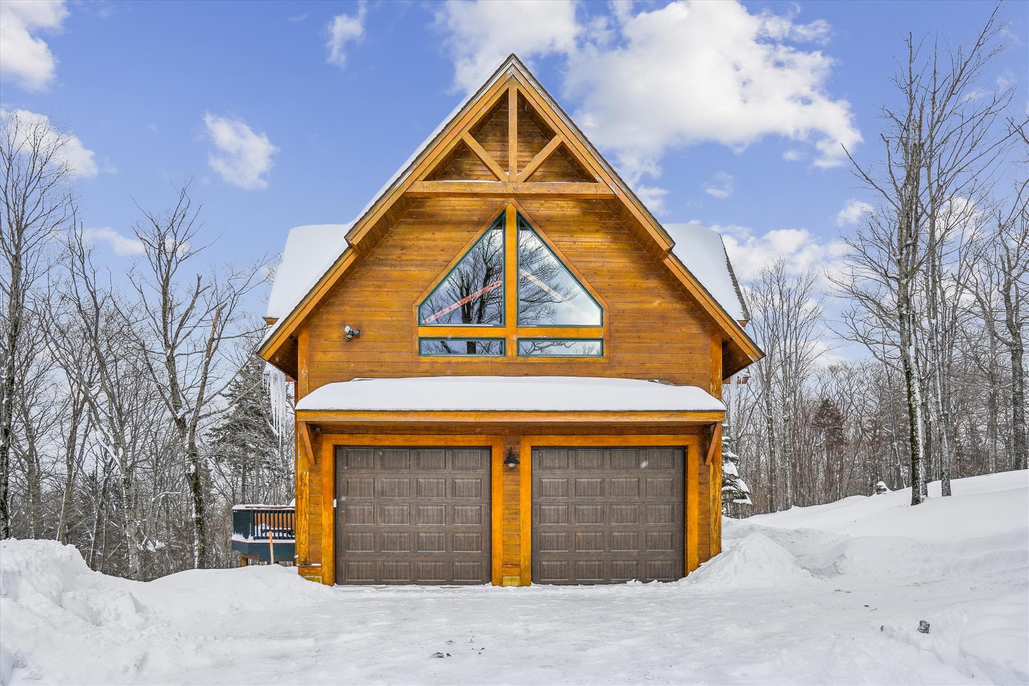 Two car garage