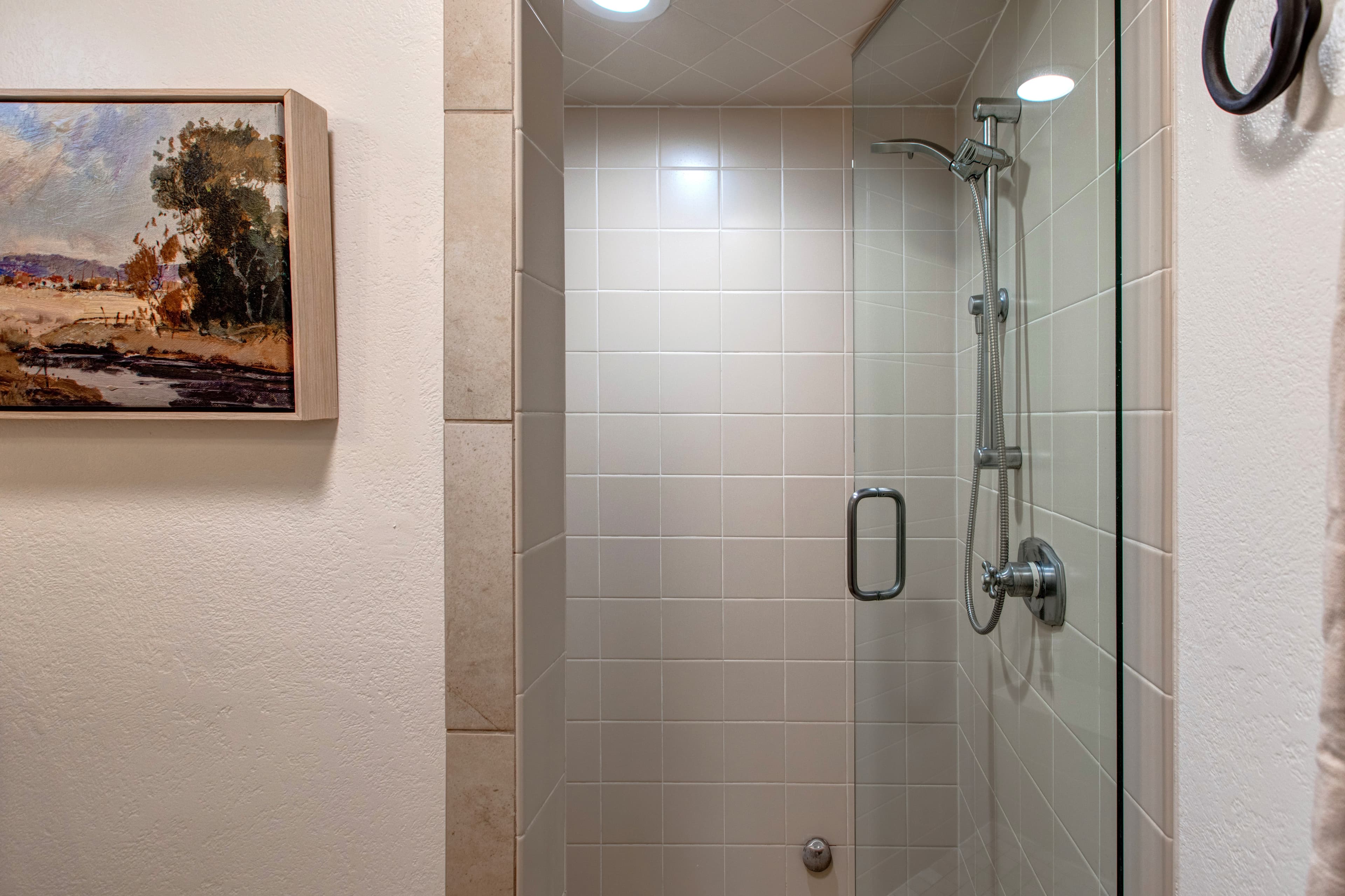 Ensuite bathroom in the master bedroom.