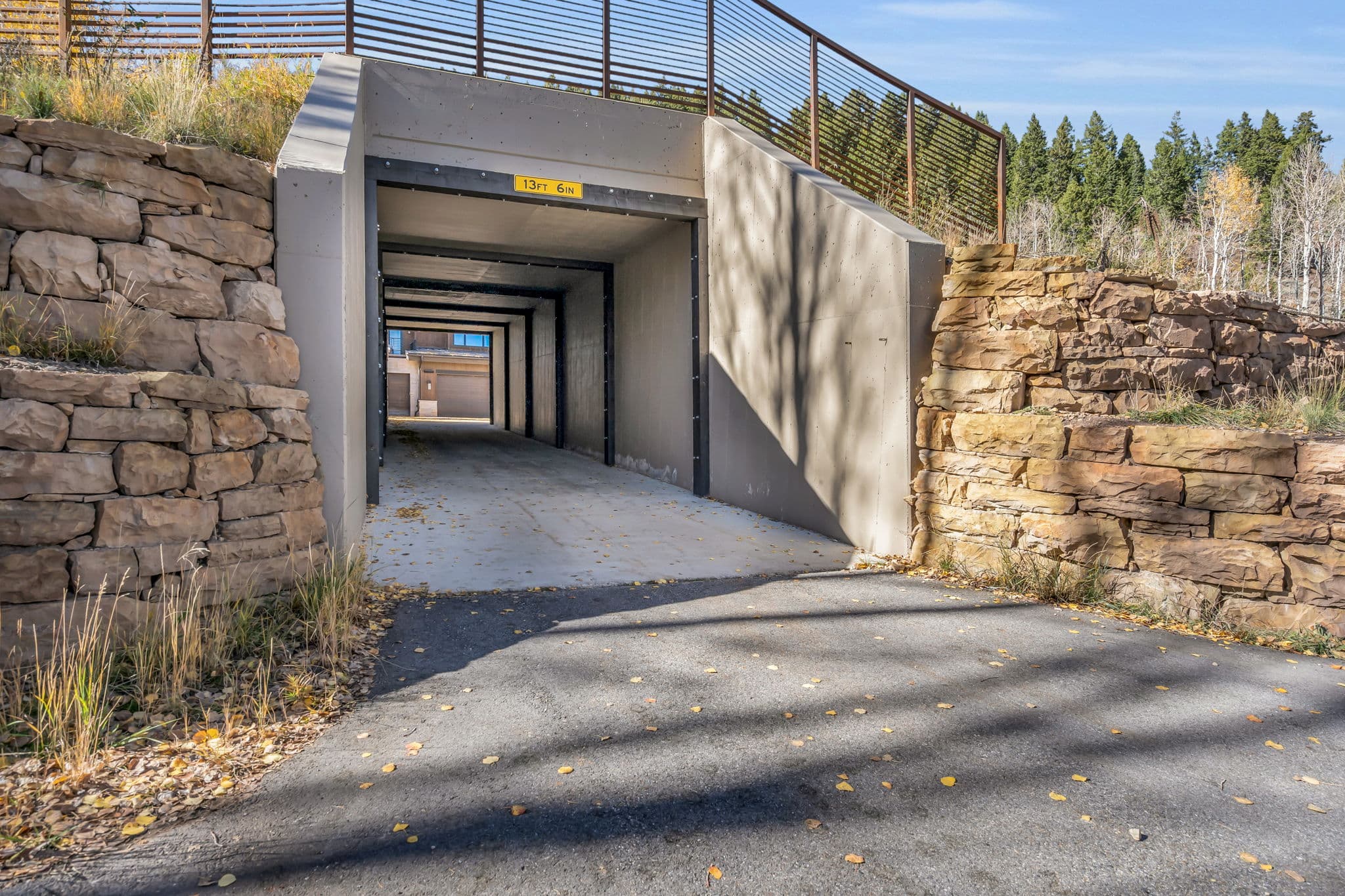 Driveway Under a Ski Run