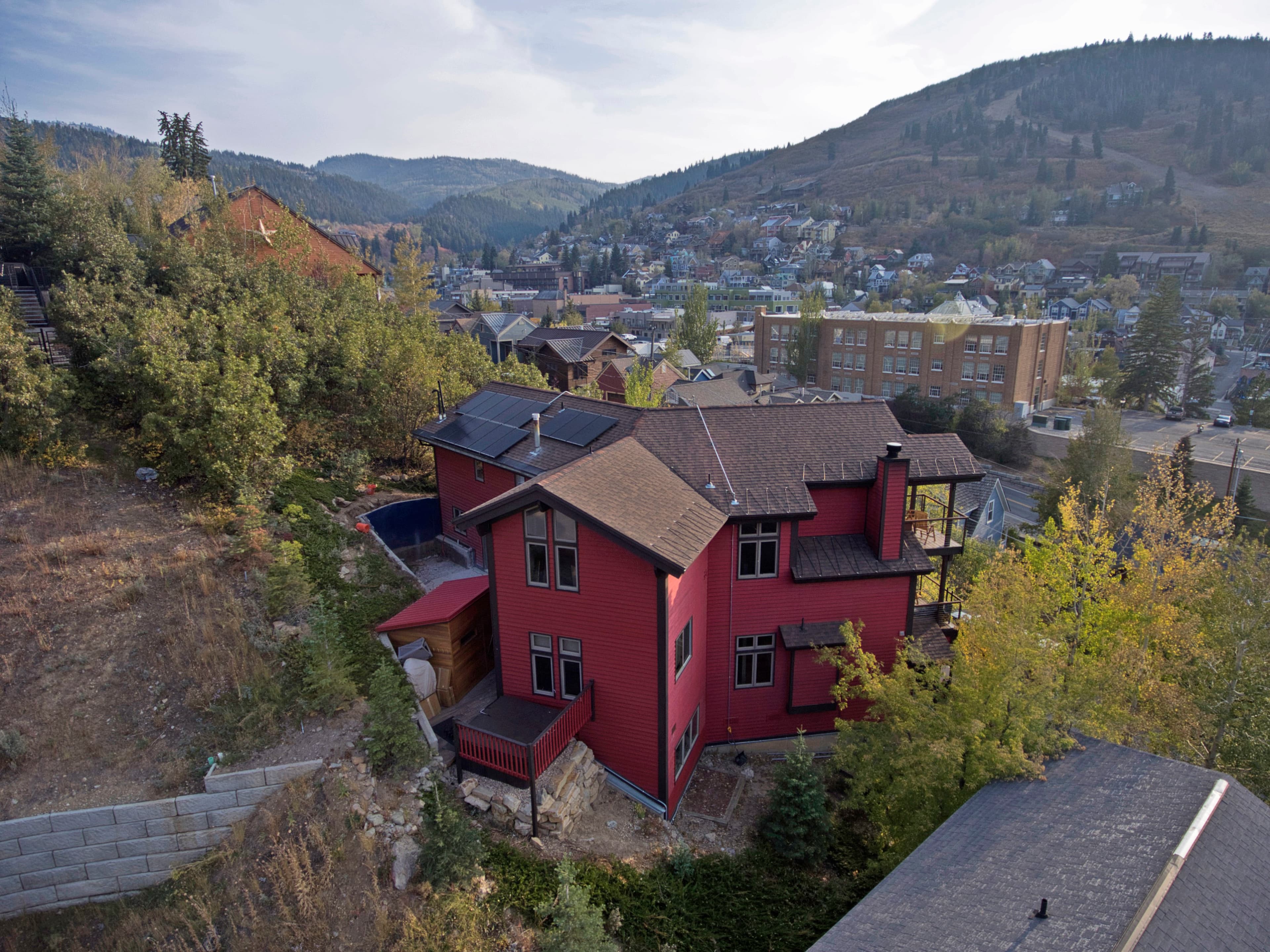 Aerial View of our Luxury Park City Vacation Rental