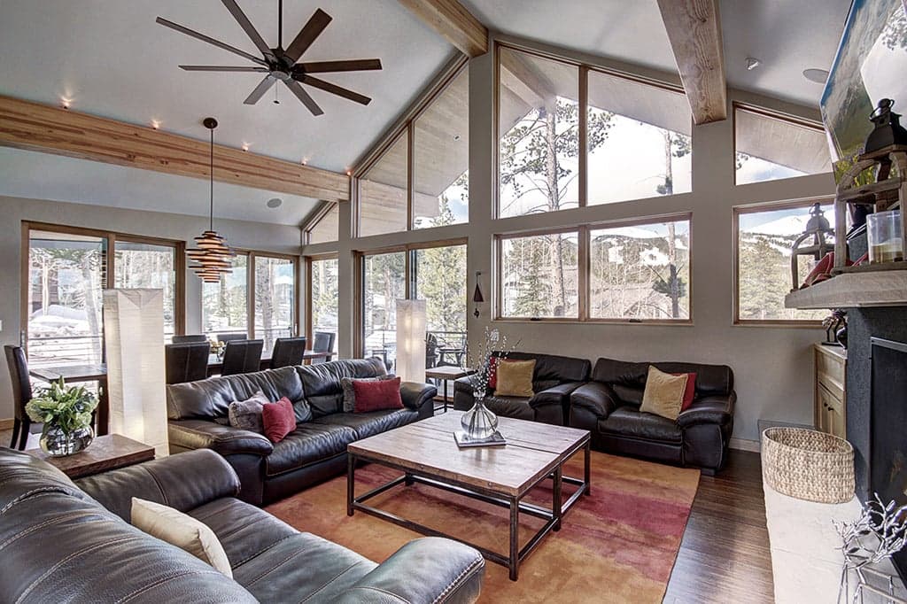 Living Area - Cloud Cabin - Breckenridge Vacation Rental