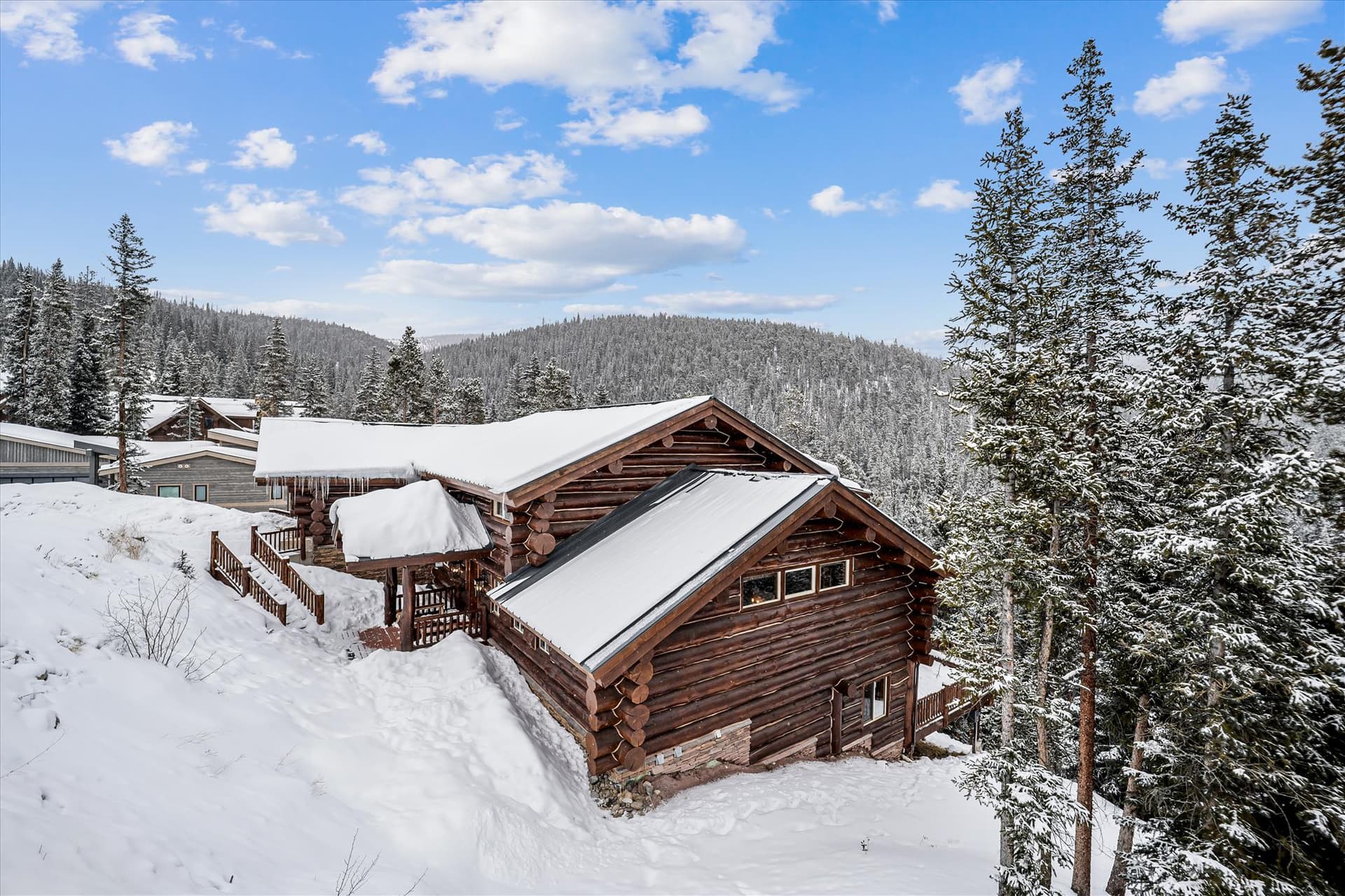 Exterior - Modern Log Cabin - Breckenridge Vacation Rental