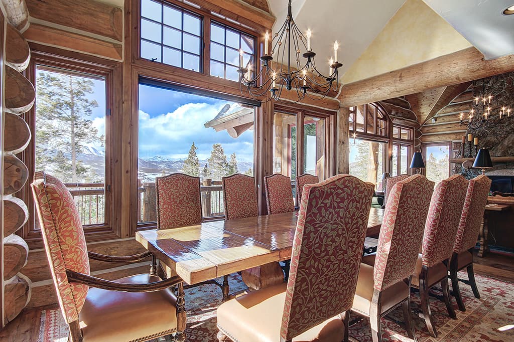 Dining Area, Ten Mile Estate, Breckenridge Vacation Rentals