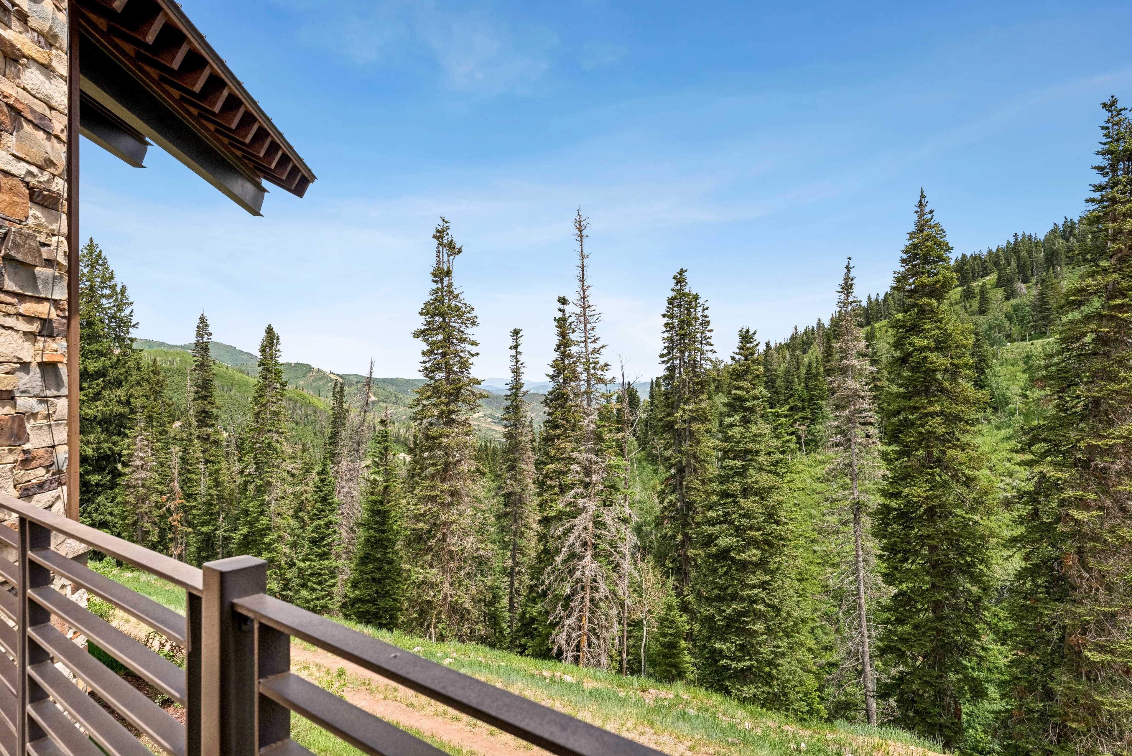 view from the deck