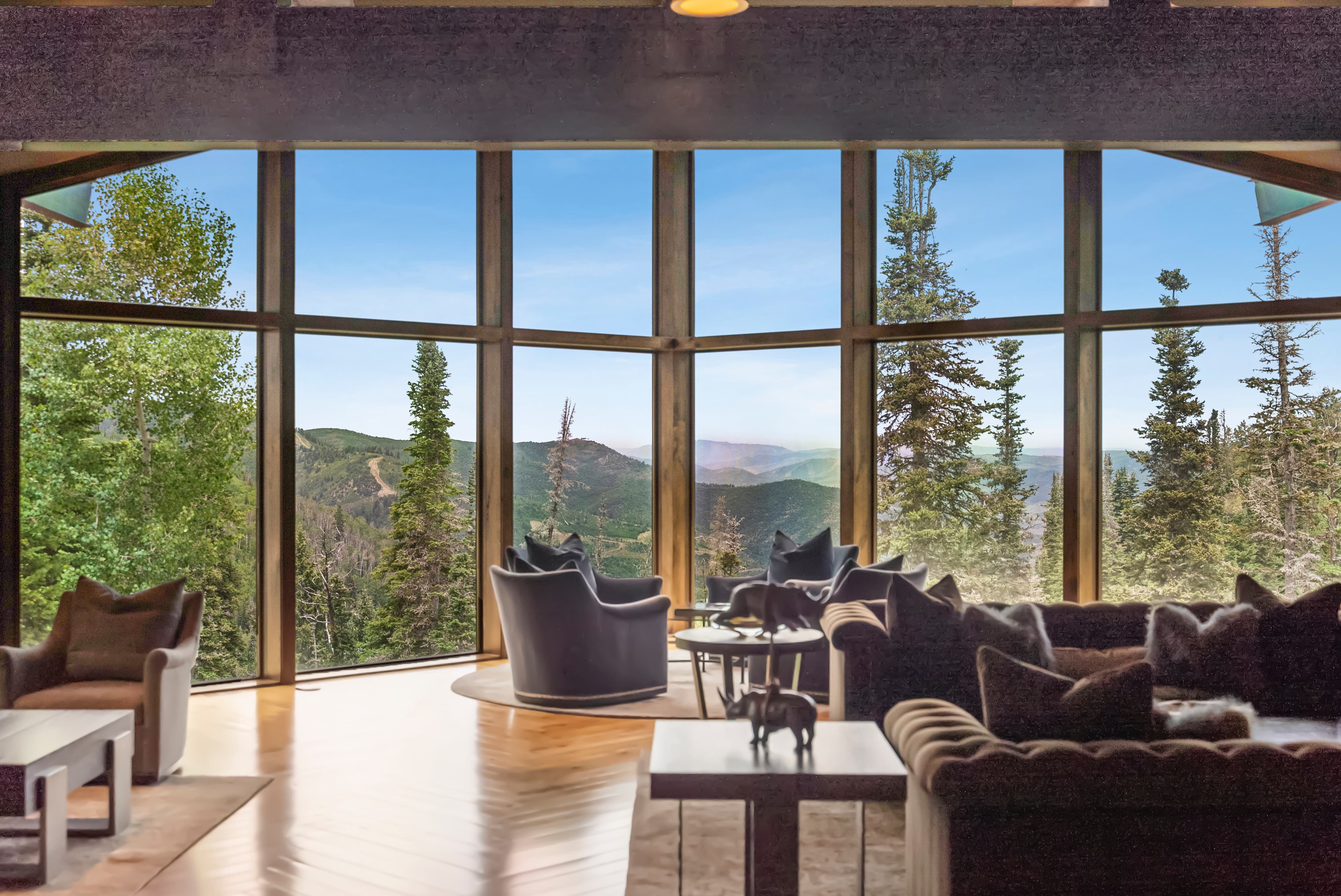 mountain views from your perch at grandview in park city