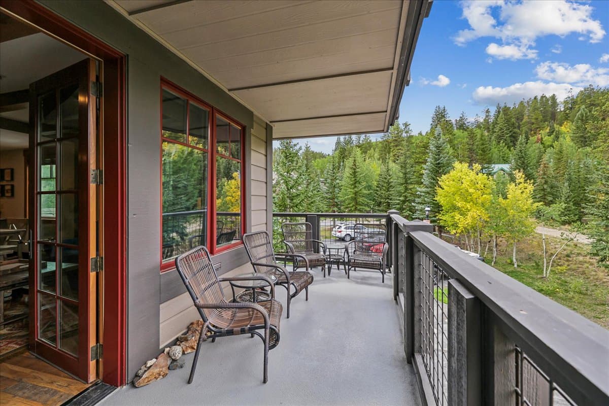 Balcony - Mountain Thunder Lodge 1201 - Breckenridge Vacation Rental