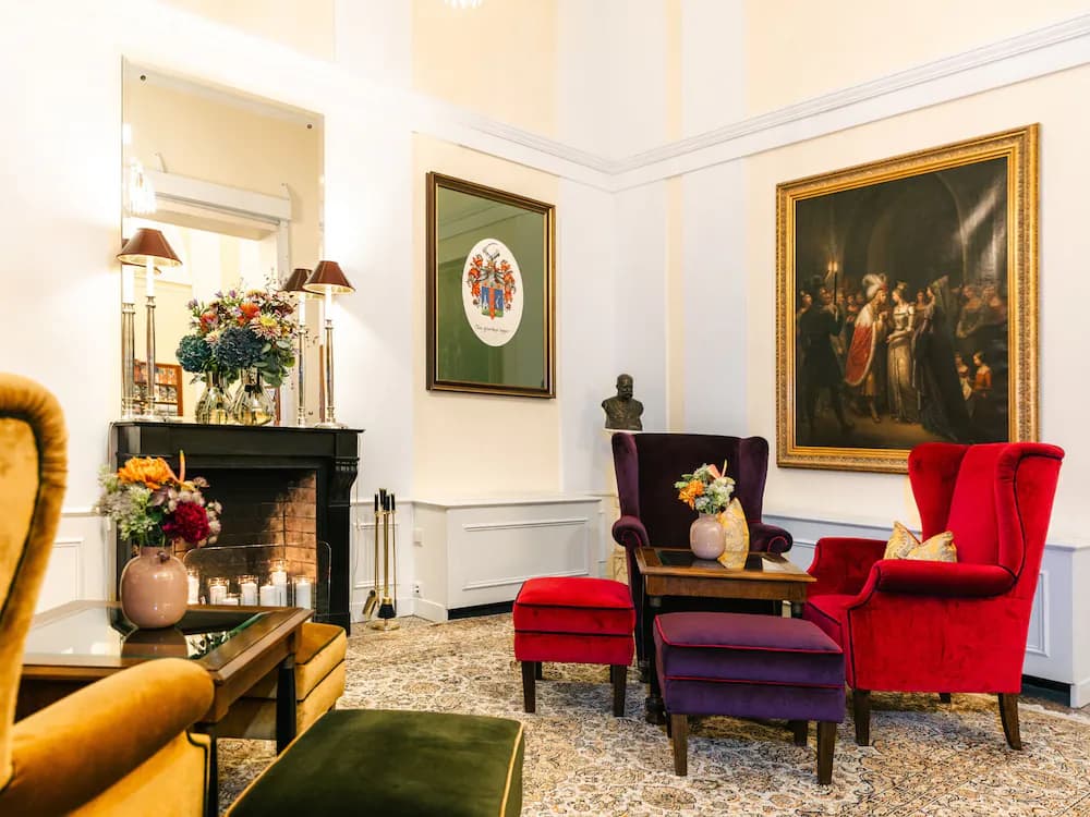 Lobby sitting area