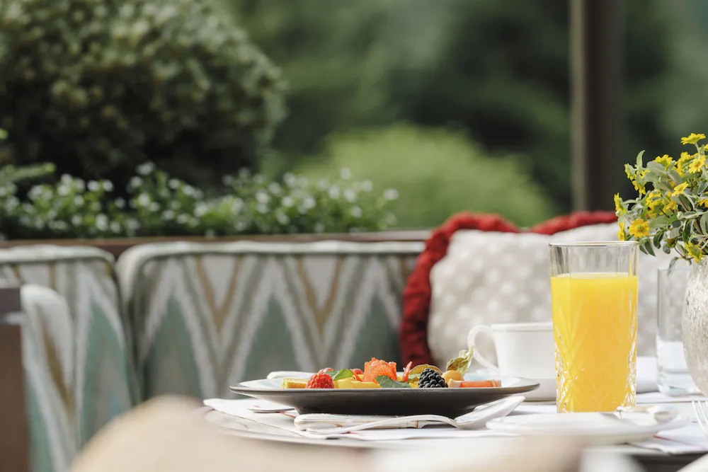 Breakfast area