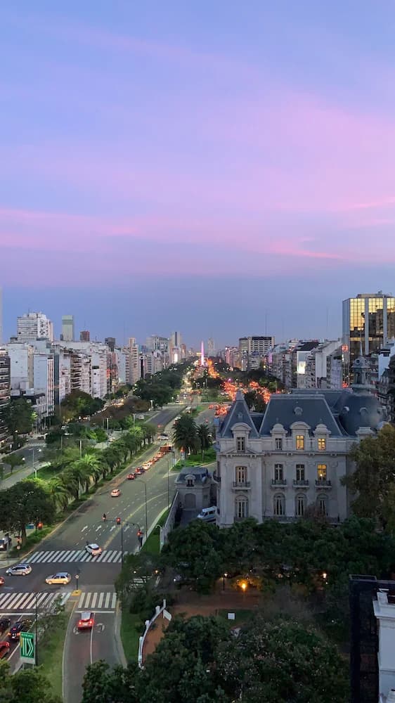 City view from property