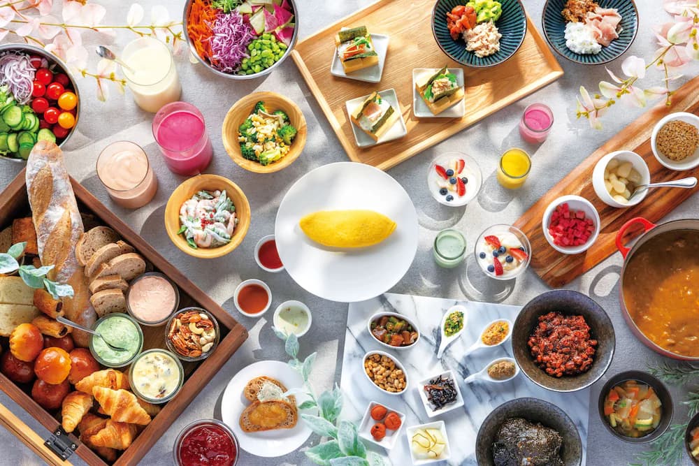 Breakfast buffet