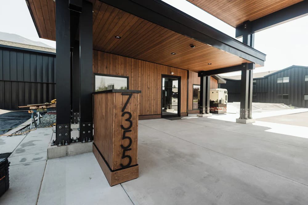 Front of property