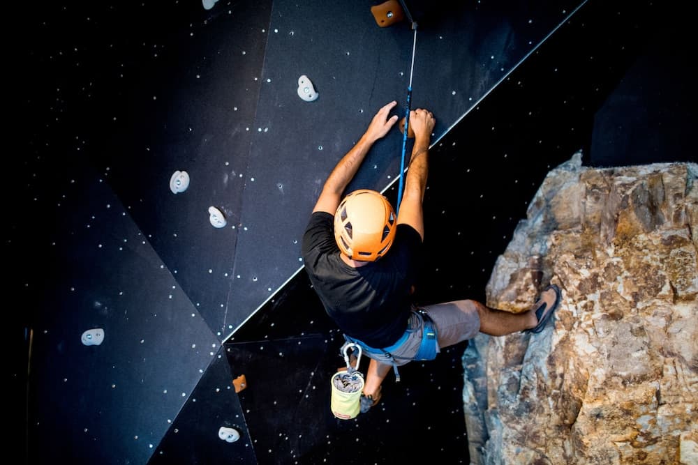 Rock climbing wall - indoor