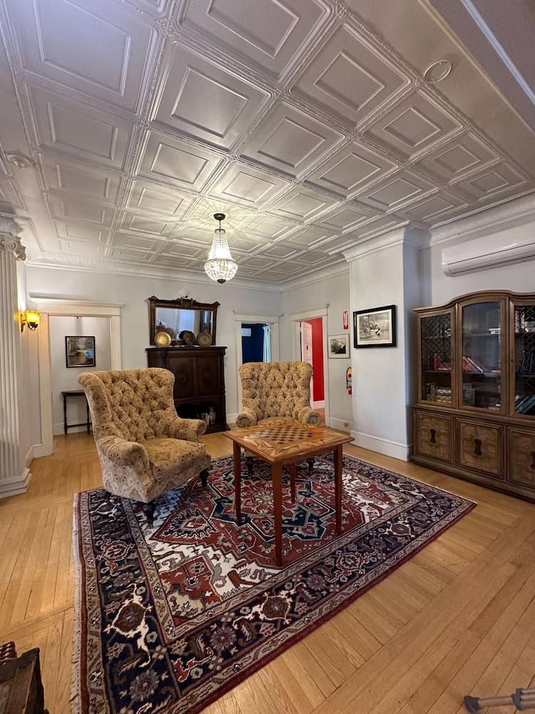 Lobby sitting area