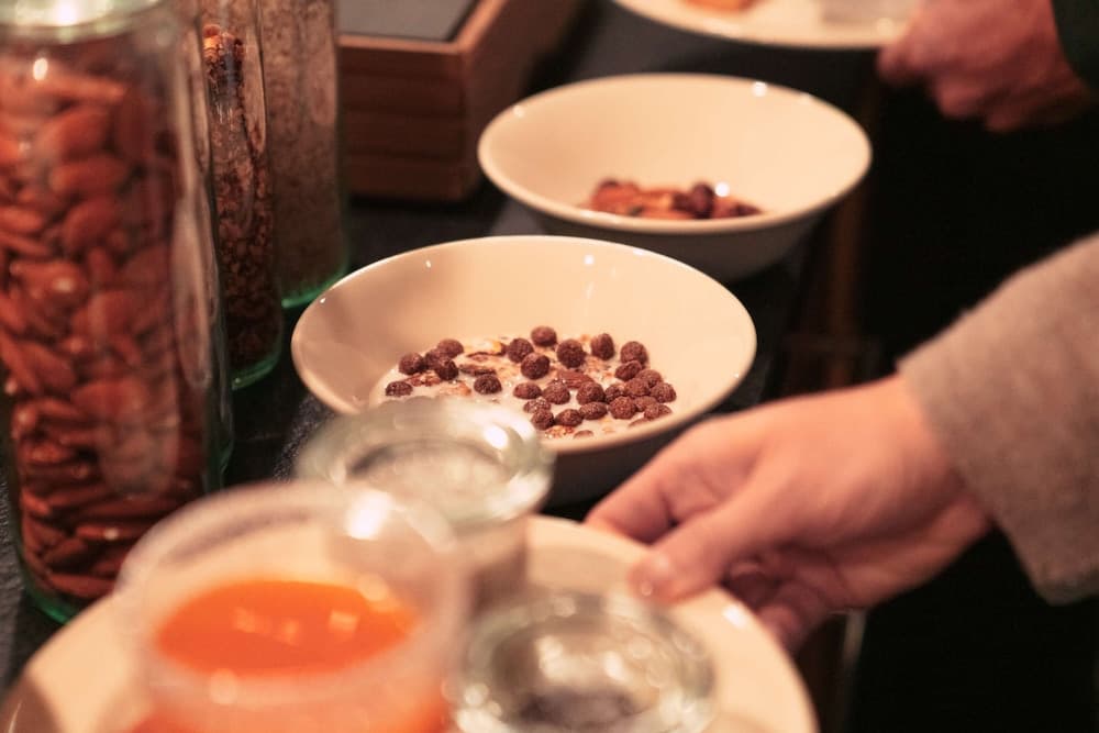 Breakfast buffet