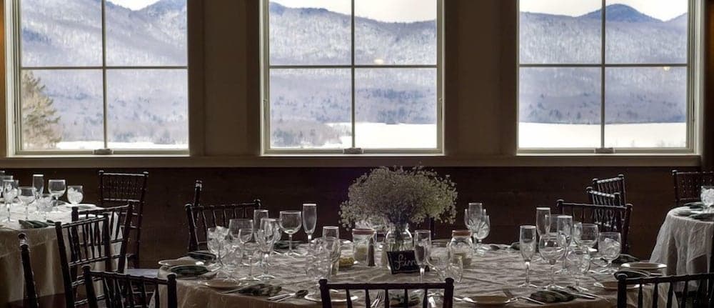 Indoor wedding