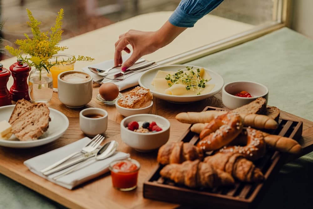 Breakfast buffet
