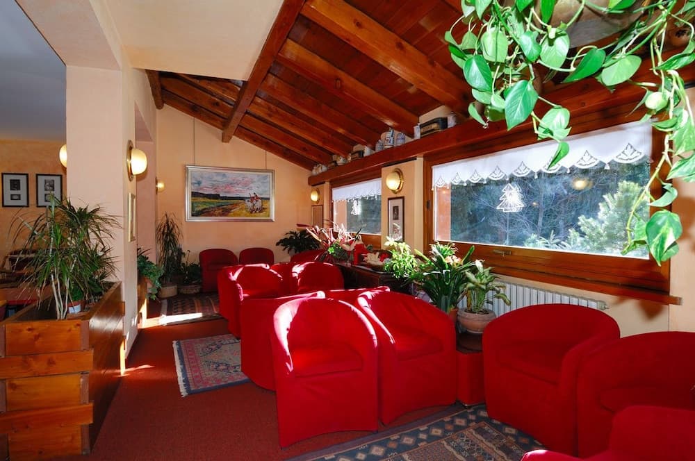 Lobby sitting area