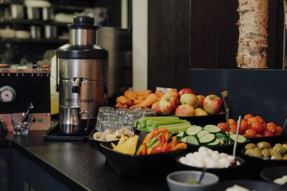 Breakfast buffet