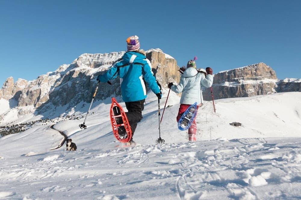 Snowshoeing