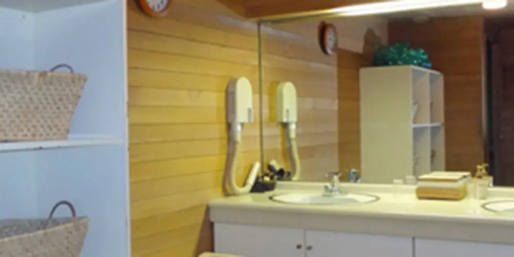 Shared bathroom