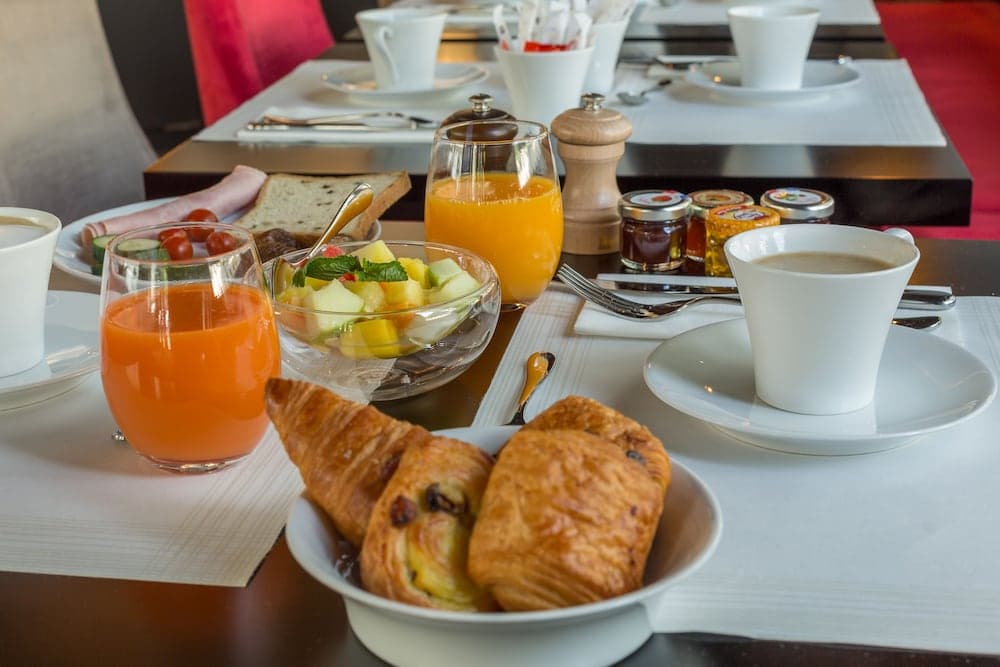 Breakfast area
