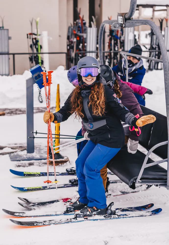 Skiing