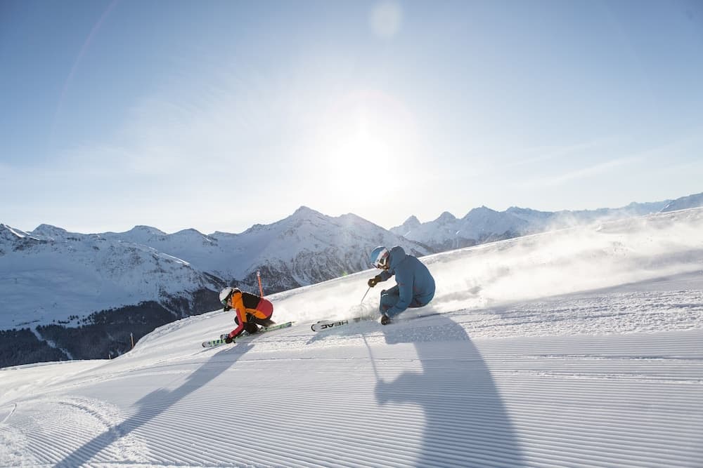 Skiing
