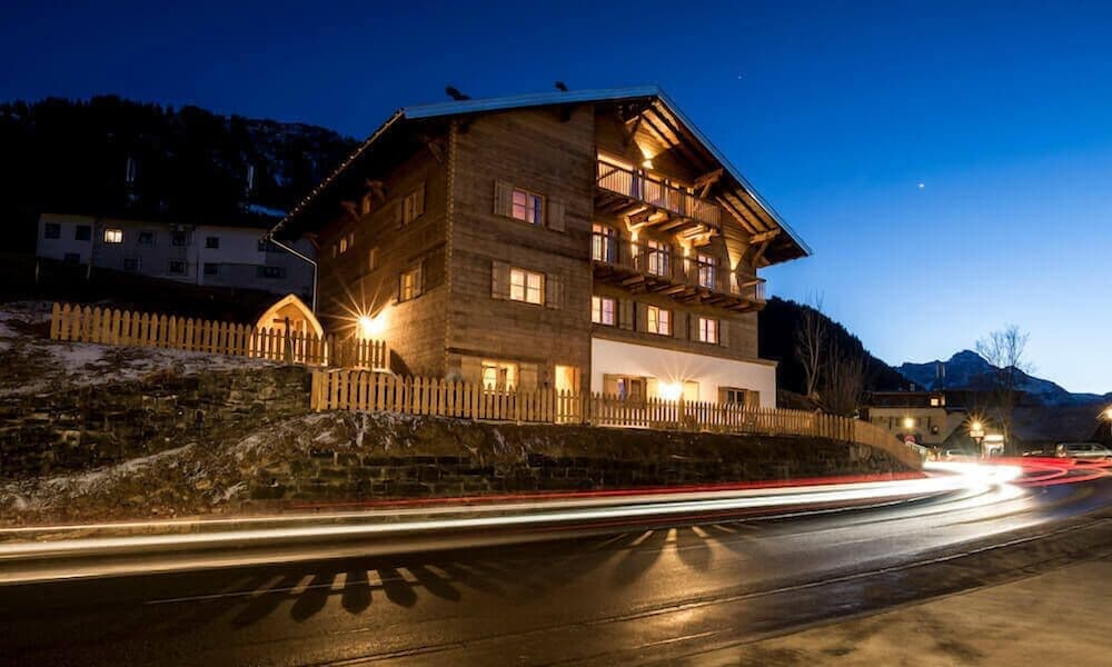Front of property - evening/night