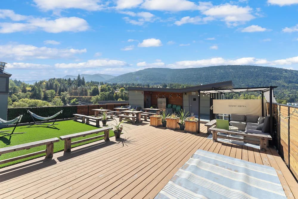 Rooftop terrace