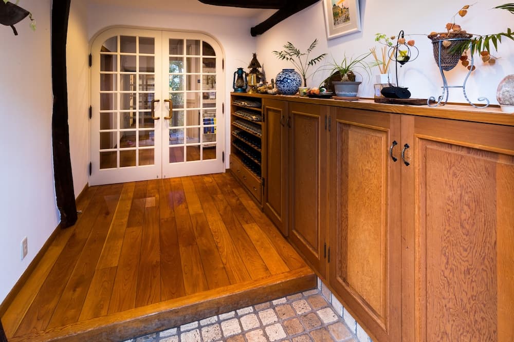 Interior entrance