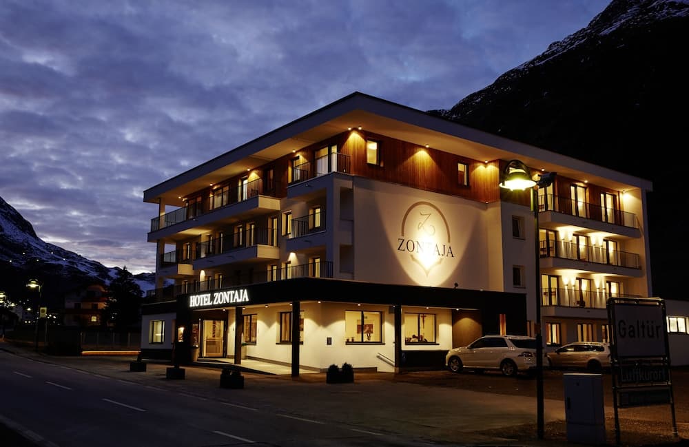 Front of property - evening/night