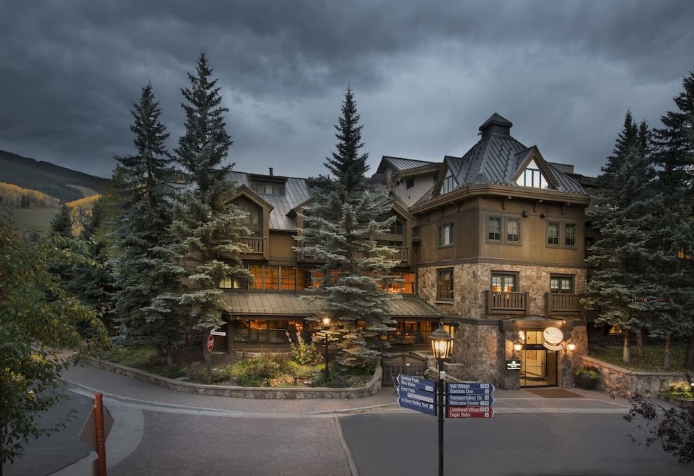 Front of property - evening/night