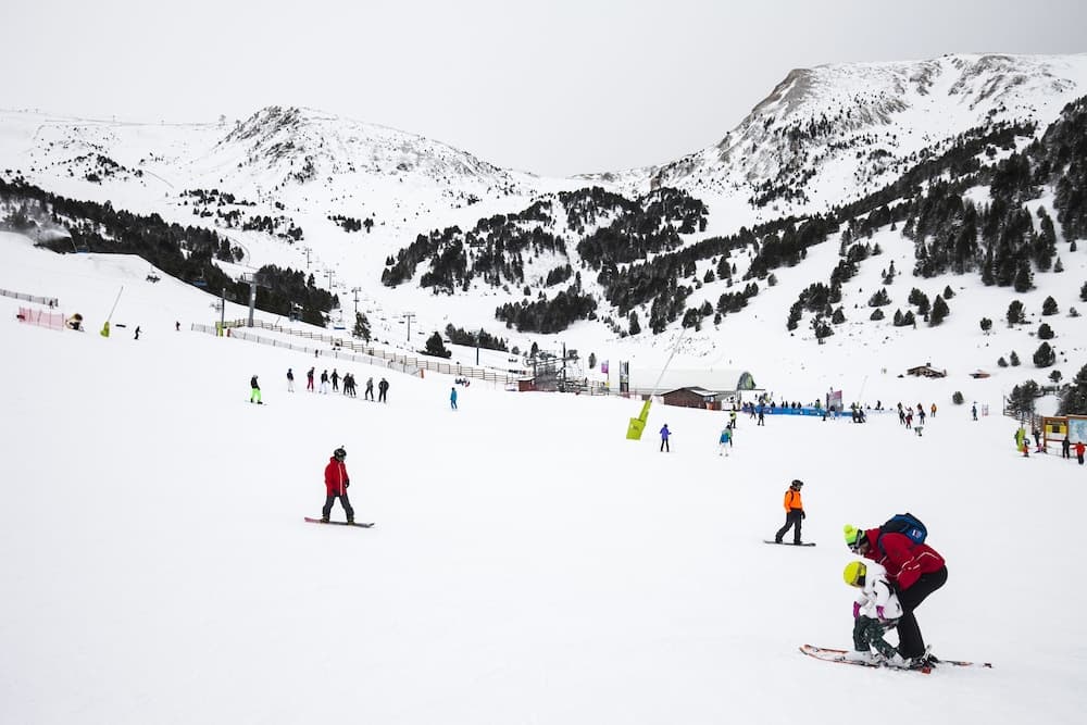 Skiing
