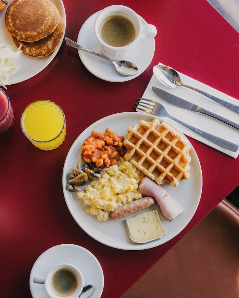Breakfast area