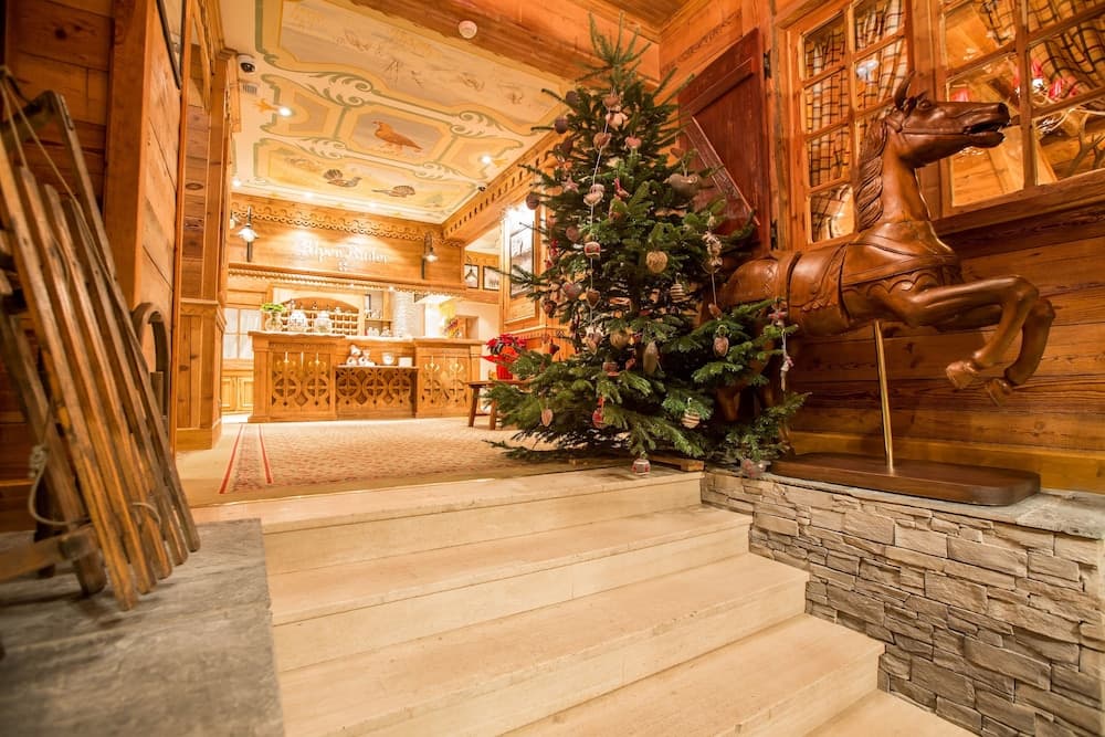 Interior entrance