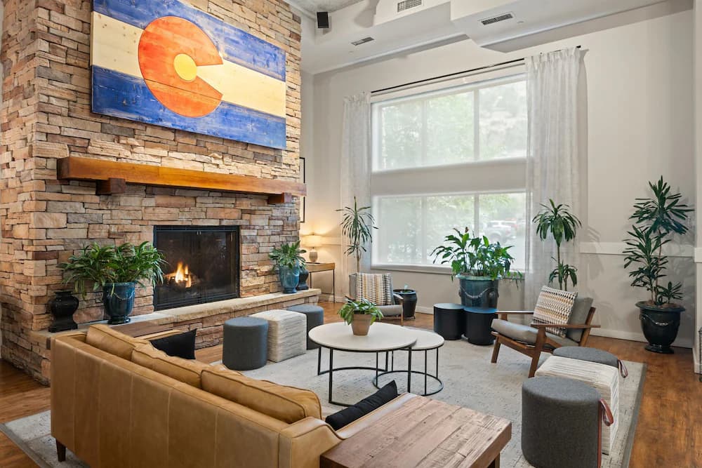 Lobby sitting area
