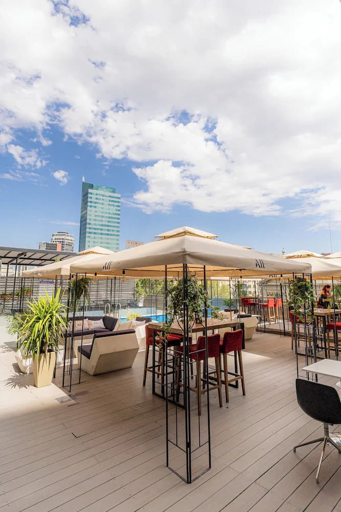 Rooftop terrace