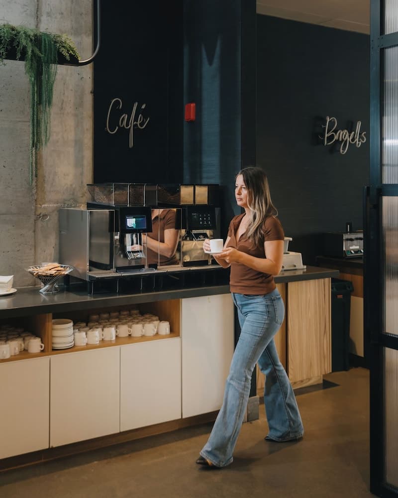 Breakfast area