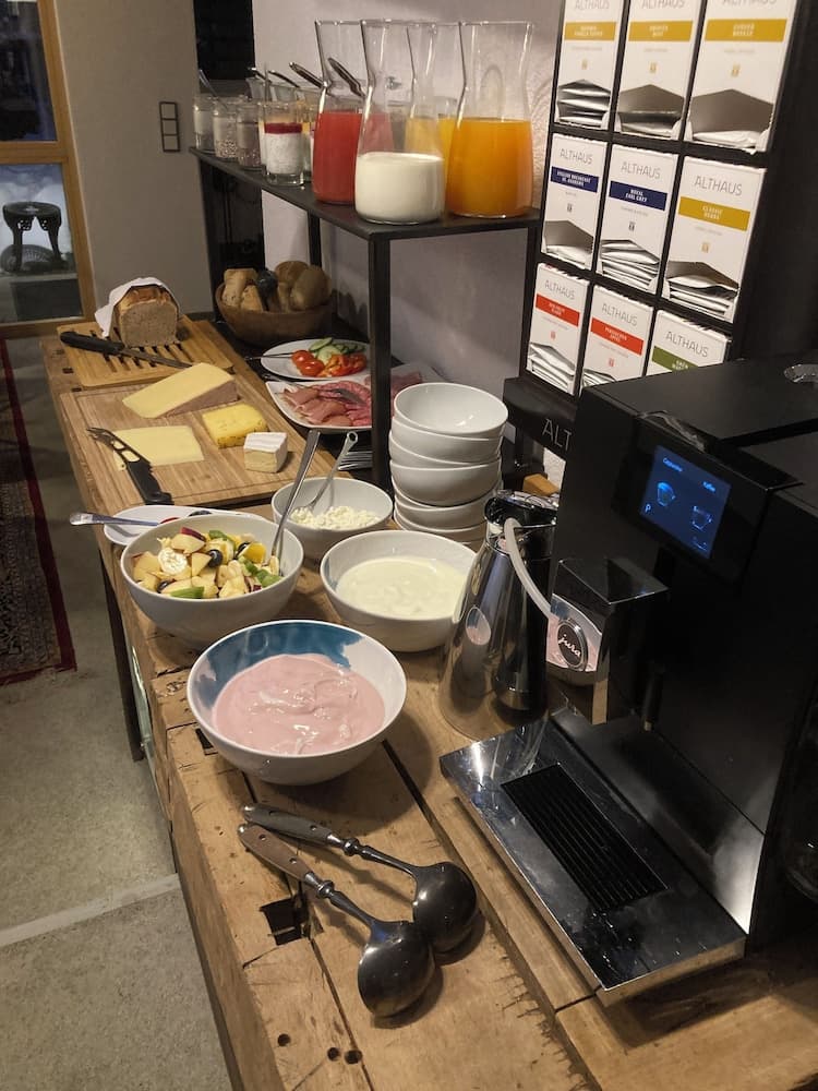 Breakfast buffet