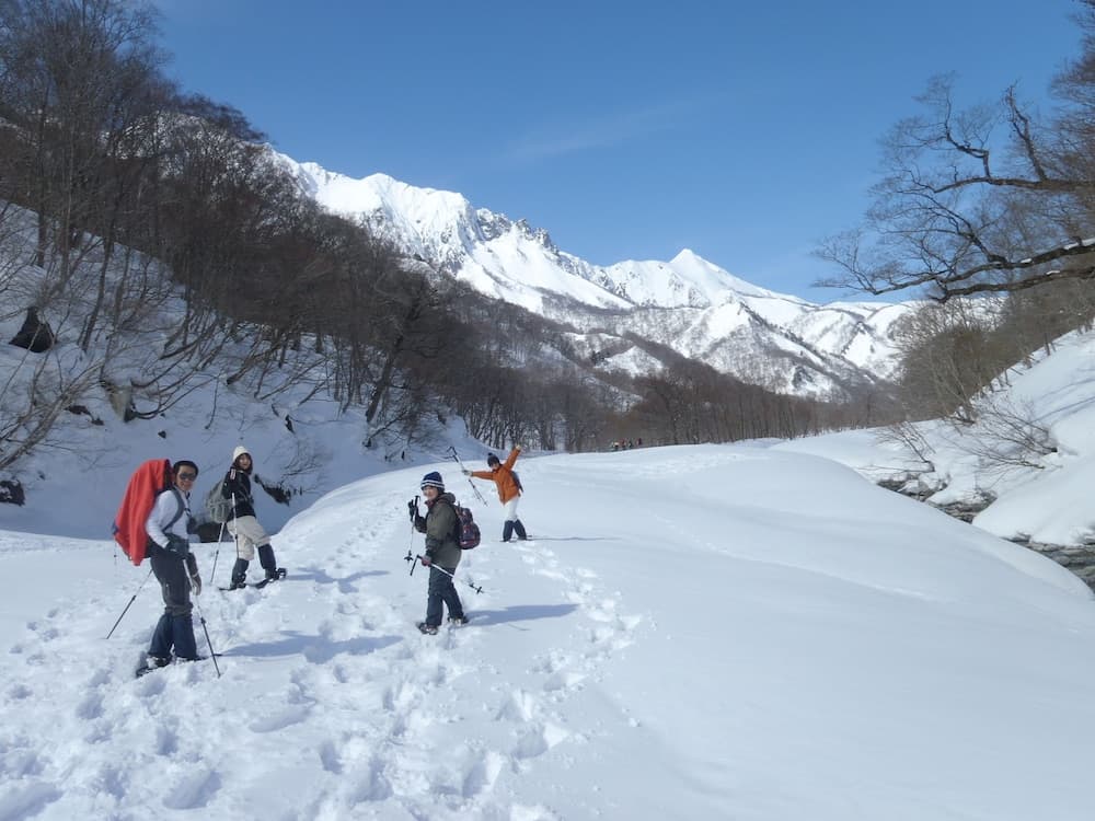 Snowshoeing