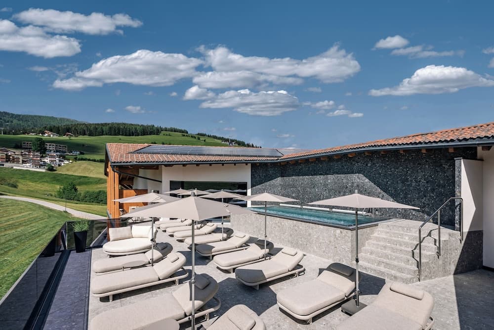 Rooftop pool