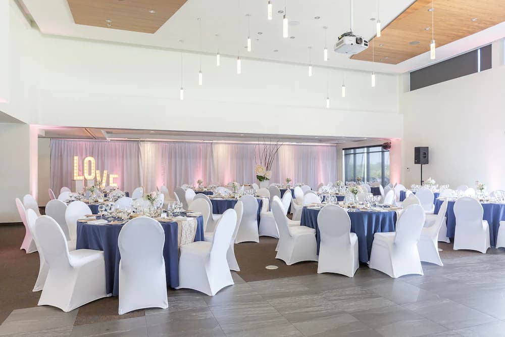 Indoor wedding