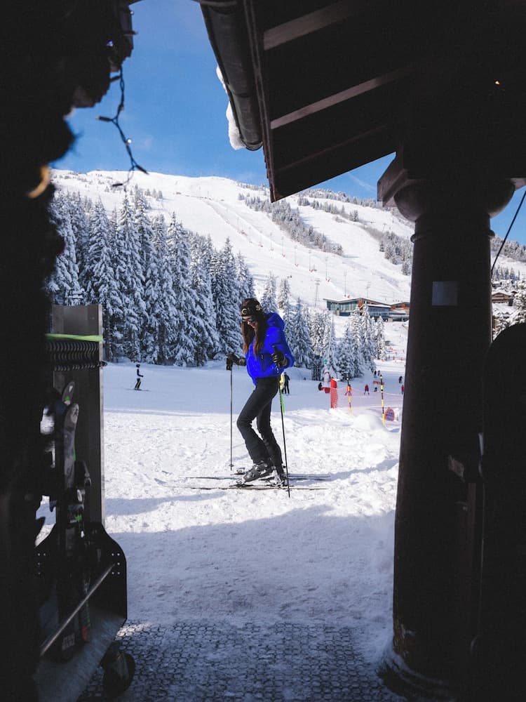 Skiing