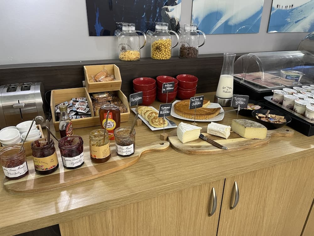 Breakfast buffet
