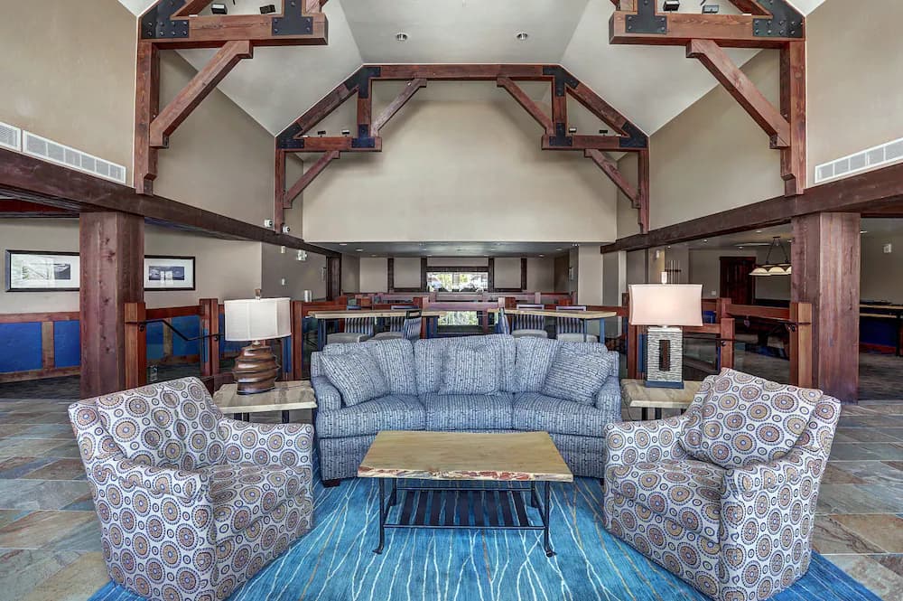 Lobby sitting area