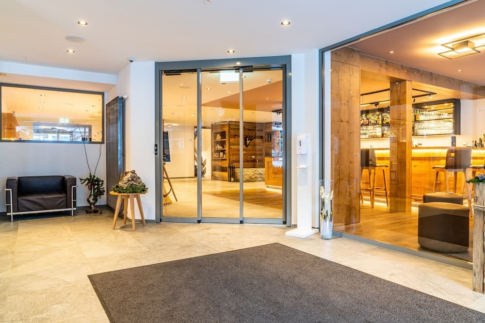 Interior entrance