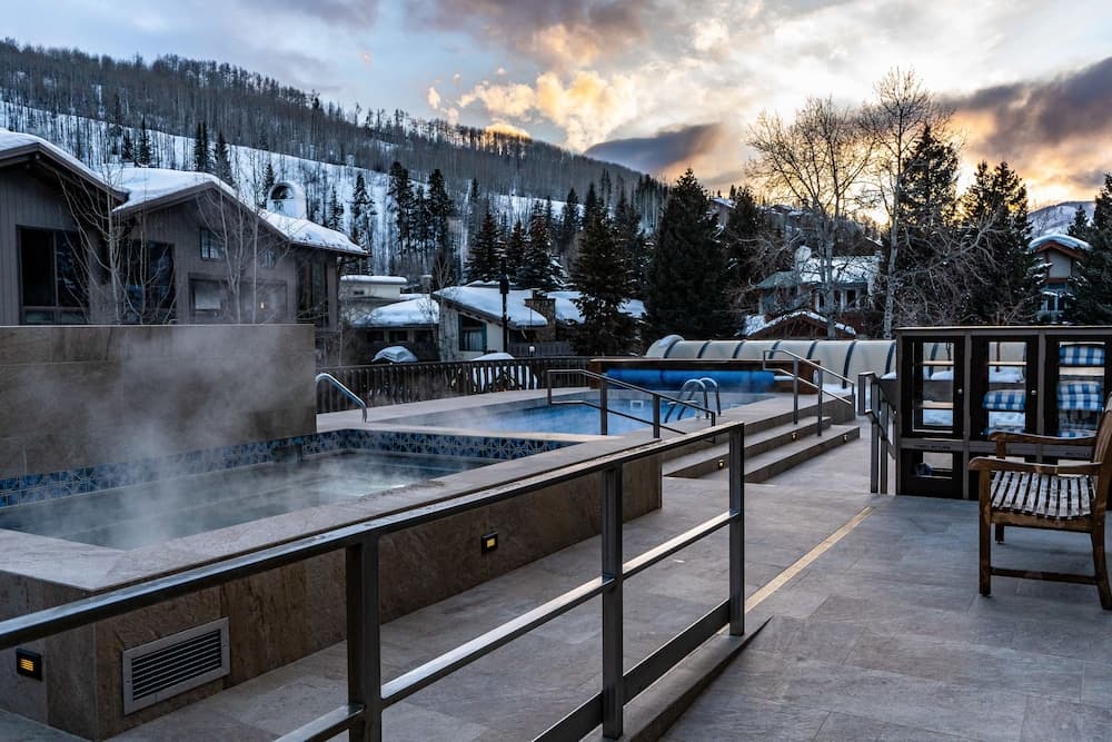 Rooftop pool
