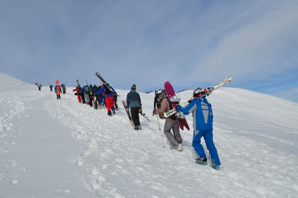 Skiing