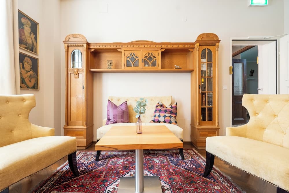 Lobby sitting area